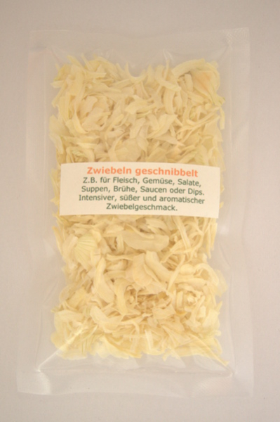 Zwiebel geschnibbelt Tüte